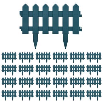 Gazonranden 10m groen | Retour Deal | 33% korting, Verzenden, Zo goed als nieuw, Kunststof, Tuinhek