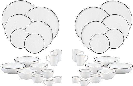 2dekans | PURE Complete Set - 32 stuks - Sneeuwwitje, Jardin & Terrasse, Ensembles de jardin, Enlèvement ou Envoi