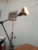 Lampe de bureau - Lampe datelier vintage - Métal, Céramique