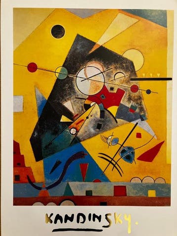Kandinsky - Harmonie Tranquille, 1924