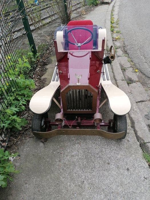 Bespoke Made - Jouet - Childrens Car With American Fairbank, Antiquités & Art, Antiquités | Jouets