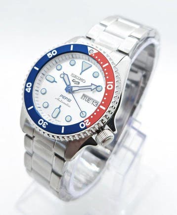 Seiko - SEIKO 5 PEPSI - Sans prix de réserve - SRPL99K1 -, Bijoux, Sacs & Beauté