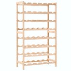 vidaXL Wijnrek 57,5x28x102 cm cederhout, Verzenden, Nieuw