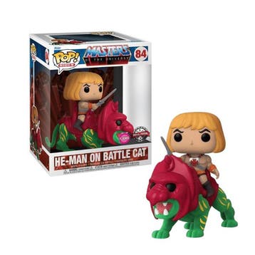 Funko Pop    HeMan  Battle Cat Flocked, Verzenden, Nieuw