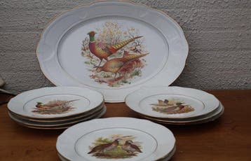 Limoges - Service de table (10) - Porcelaine - Vaisselle