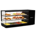 Tapasvitrine | LOGIC | Zwart | 4x 1/3 GN | +2°C/+6°C |, Zakelijke goederen, Verzenden, Nieuw in verpakking