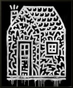 Nuno Barbedo (1983) - Brilliant house (XL Size Painting)