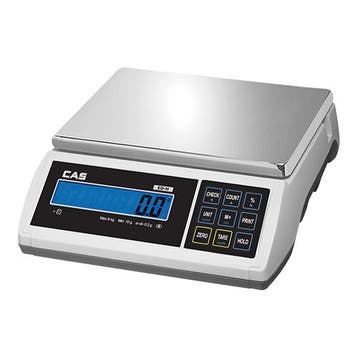 Weegschaal elektronisch RVS plateau 31x22cm 015kg/0,5gr |, Verzenden, Nieuw in verpakking