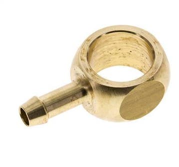 Raccord banjo en laiton 6 mm (1/4) et G3/8 avec embout, Verzenden, Nieuw