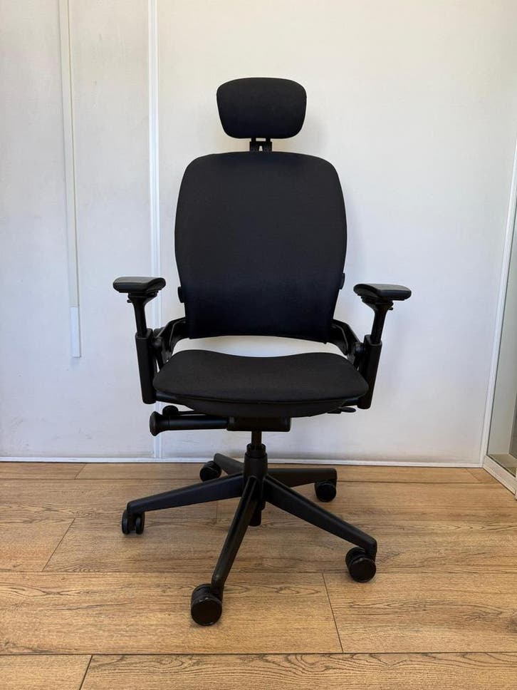 Steelcase Leap V2 Bureaustoel Met Hoofdsteun - Ergonomisch, Maison & Meubles, Chaises de bureau, Envoi