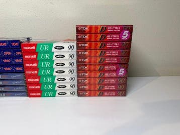 Sony, BASF + TDK + MAXELL - 90 sur 60 Cassette audio vierge