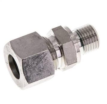 G 1/4 mâle x 12L Anneau de coupe droit en acier inoxydable, Verzenden, Nieuw