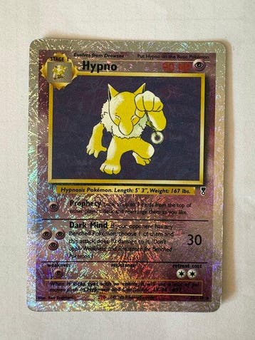 Pokémon - 1 Card - Hypno 25/110 Foil, Full art - WOTC -