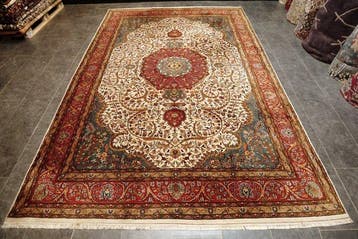 Tabriz - Tapijt - 350 cm - 240 cm
