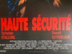 Sylvester Stallone - Lock up, Original french poster -, Nieuw