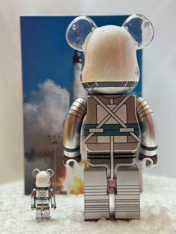 Medicom Toy - BE@RBRICK 400% & 100% MERCURY ASTRONAUT