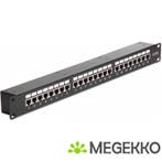 Delock 43295 19-inch koppelpatchpaneel 24 poorten Cat.6, Verzenden, Nieuw