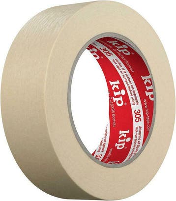 Kip 305 Masking tape standaard pluskwaliteit chamois KIP-305, Verzenden
