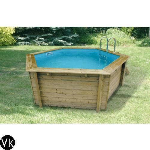 Ubbink Zwembad Ocea 410 (hoogte 120) incl alle toebehoren, Tuin en Terras, Zwembaden, 400 cm of meer, Rechthoekig, Nieuw, 120 cm of meer