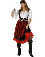 Piraten dames kostuum burlesque, Ophalen of Verzenden, Nieuw