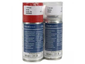ORIGINELE Ford spuitverf RED SUNRISE + blanke lak 150ml 1772, Ophalen of Verzenden, Nieuw