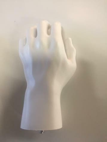 *TIP*  nieuwe mannen hand wit links, Ophalen of Verzenden
