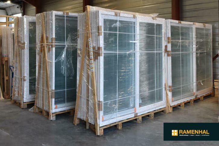 ramen, pvc kozijnen, deuren, schuiframen, schuifpui RAMENHAL, Bricolage & Construction, Châssis & Portes coulissantes, Enlèvement