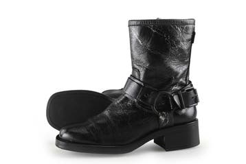 Manfield Biker boots in maat 37 Zwart, Verzenden, Zwart, Overige typen, Manfield