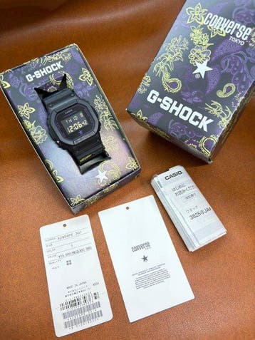 Casio - G-SHOCK × CONVERSE TOKYO 10th Anniversary, Nieuw