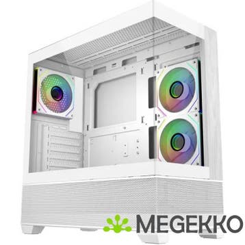 Cooler Master Elite 690 Wood White, Verzenden