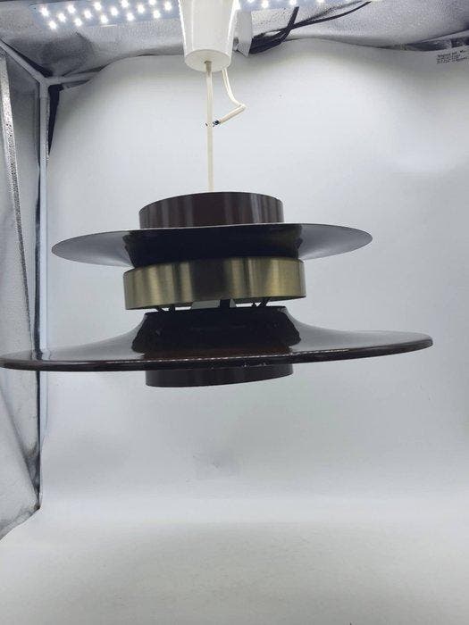 Lampe à suspendre - Métal, Laiton, Antiek en Kunst, Kunst | Designobjecten