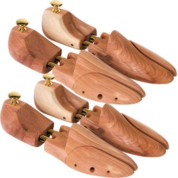 2 paar schoenspanners van cederhout - 44-45, Verzenden, Nieuw