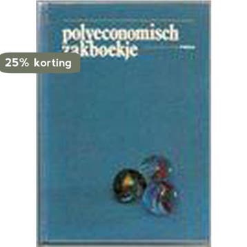 POLYECONOMISCH ZAKBOEKJE (5E DR. NL 9789062280698, Verzenden, Gelezen, J.A.M. Oonincx