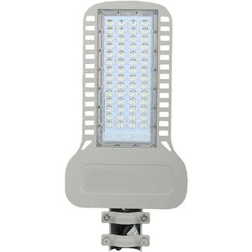 Waterdichte Slimme 100W LED Straatlamp - Aluminium, Mat Grij, Tuin en Terras, Verzenden, Nieuw