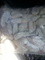 Tumbled wood drijfhout Frosted White 3–7 cm per kilo, Nieuw