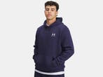 Under Armour Icon Fleece Hoodie-Blu 410 - Maat MD, Under Armour, Nieuw, Ophalen of Verzenden, Maat 48/50 (M)