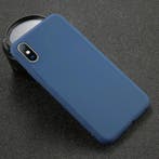 iPhone 5S Ultraslim Silicone Hoesje TPU Case Cover Navy, Verzenden