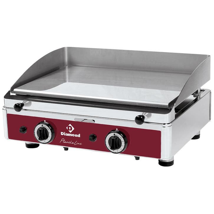 Bakplaat/Grillplaat | Propaangas | Gechromeerd | Bakplaat, Zakelijke goederen, Horeca | Keukenapparatuur, Nieuw in verpakking