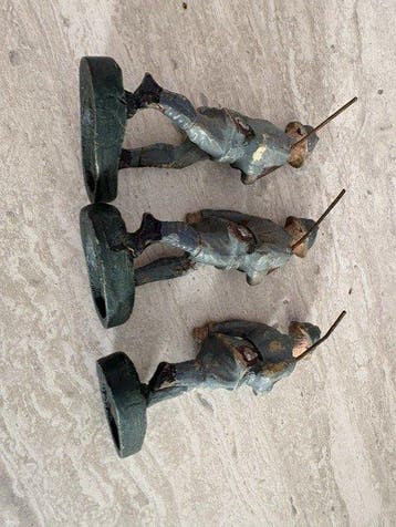 Durso - Figuur - clairon 3 soldats francais durso très rare, Kinderen en Baby's, Nieuw
