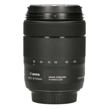 Canon EF-S 18-135mm f/3.5-5.6 IS USM met garantie, Ophalen of Verzenden, Gebruikt