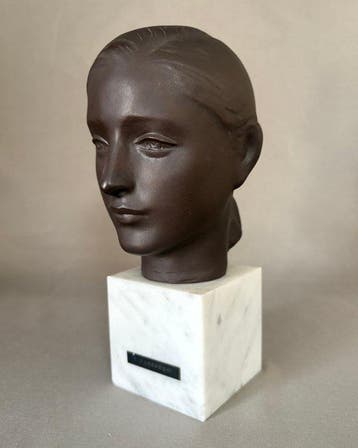 Lola sculpture - Funakoshi Yasutake  - sculptuur Brons -