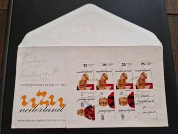 Pays-Bas 1972/1973 - Blocs de timbres Kinderzegel au petit