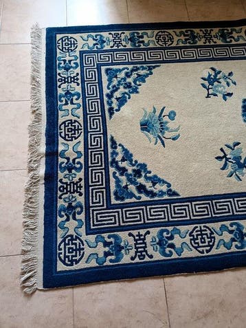 Tapijt - 230 cm - 123 cm - Tapijt Peking, Huis en Inrichting, Nieuw