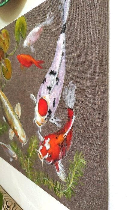 Valeria Pesce - KOI STORIES 2, Antiek en Kunst, Kunst | Schilderijen | Modern