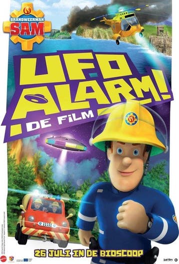 Brandweerman Sam Film: Ufo Alarm op DVD, Verzenden, Nieuw in verpakking