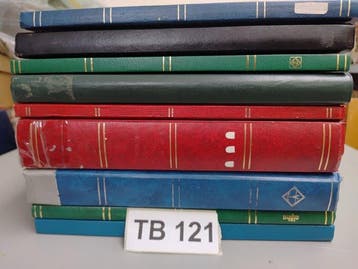 Monde - Lot de recherche mondial en 9 stockbooks —