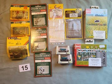 Noch, Busch, Oxford, Ratio, Kestrel Designs, Modelscene N -, Nieuw