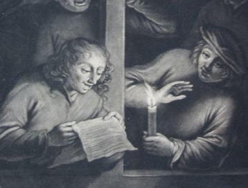 Adriaen van Ostade (1610-1685), d’après - Gravure ancienne