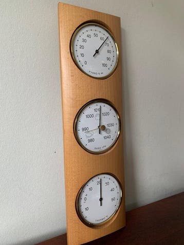 Weerstation - Hout, Metaal - Dostmann Germany