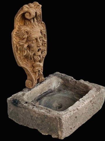 Lavabo (2) - vulkanisch kalksteen